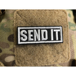 SEND IT Patch, embroidered patch, swat, 3D embroidered patch