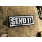 SEND IT Patch, embroidered patch, swat, 3D embroidered patch