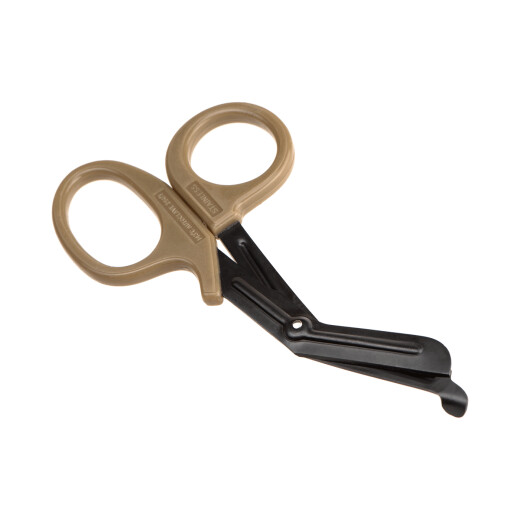 Kleiderschere, Verbandschere, Trauma Shear 19cm, tan, Clawgear