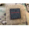JTG WIR BRAUCHEN MEHR VON MEINER SORTE Patch, Thin Red Line, special edition / JTG 3D Rubber Patch