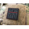 JTG WIR BRAUCHEN MEHR VON MEINER SORTE Patch, Thin Red Line, special edition / JTG 3D Rubber Patch