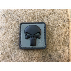 JTG Punisher Patch, rangergreen black, 3D Rubber patch
