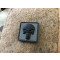 JTG Punisher Patch, steingrau-oliv schwarz, 3D Rubber patch