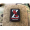 KICK THEM ALL, Statement Patch, blackmedic, JTG 3D Rubber Patch