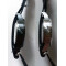 Militäruhr BLACK „WATCH ONE“ by “CS hoch2”, klassische Einsatzuhr, Automatikuhrwerk, schwarz PVD beschichtetes Edelstahlgehäuse, 10 ATM, Sapphirglas, Natoarmband