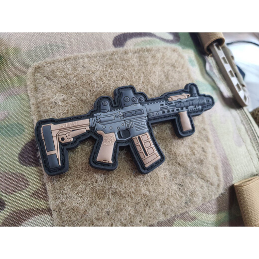 JTG AR-15 Patch, fullcolor, JTG 3D Rubber Patch