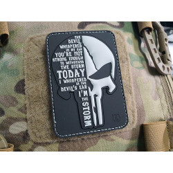 JTG I am the Storm PUNISHER Patch, swat, JTG 3D Rubber Patch