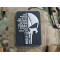 JTG I am the Storm PUNISHER Patch, swat, JTG 3D Rubber Patch