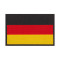 Deutschland Flaggen Patch, fullcolor