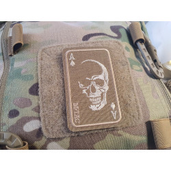 Face Of War Patch, embroided, coyote