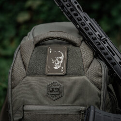 Face Of War Patch, embroided, RangerGreen