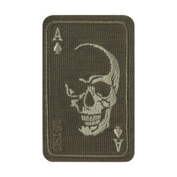 Face Of War Patch, embroided, RangerGreen