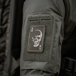 Face Of War Patch, embroided, RangerGreen