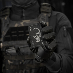 Face Of War Patch, embroided, black-grey