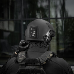 Face Of War Patch, gestickt, black-grey