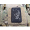 Face Of War Patch, embroided, black-grey