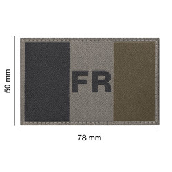 France Flag Patch, RAL7013