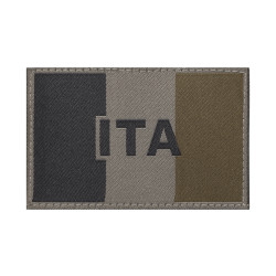 Italy Flag Patch, RAL7013