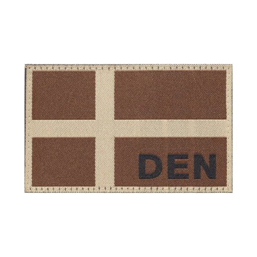 Denmark Flag Patch, Desert