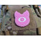 JTG MonsterPig Patch, pink, JTG 3D Rubber Patch