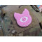 JTG MonsterPig Patch, pink, JTG 3D Rubber Patch