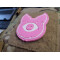JTG MonsterPig Patch, pink, JTG 3D Rubber Patch