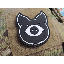 JTG MonsterPig Patch, swat, JTG 3D Rubber Patch