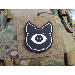 JTG MonsterPig Patch, swat, JTG 3D Rubber Patch
