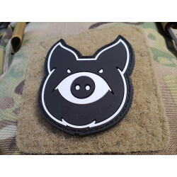 JTG MonsterPig Patch, swat, JTG 3D Rubber Patch