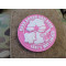 JTG Guns Boobs and Beer Patch, pink / JTG 3D Rubber patch
