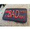 JTG WE DO BAD THINGS ...  Insider Patch, fire-red, JTG 3D Rubber Patch