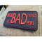 JTG WE DO BAD THINGS ...  Insider Patch, fire-red, JTG 3D Rubber Patch