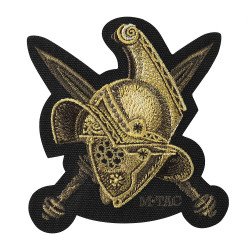 Gladiator Helmet Patch, embroided