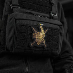 Gladiator Helmet Patch, embroided
