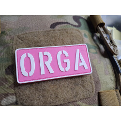 JTG ORGA Patch, pink, JTG 3D Rubber Patch