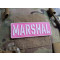JTG MARSHAL Patch, pink, JTG 3D Rubber Patch