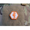 JTG Seepferdchen Patch, fullcolor, Hexagon Patch, JTG 3D Rubber Patch
