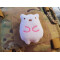 JTG plush patch SNOWY, with velcro on the back
