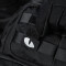 Tiger Eyes, Lasercut Molle Stripes, Set, black, reflective, Cordura Lasercut