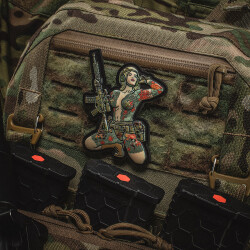 Tactical Girl No. 1 Yakuza, 3D Pvc Patch