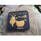 JTG  F. THE GOAT Patch, tan, JTG 3D Rubber Patch