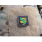 JTG Wappen Sachsen, 30mm Patch / JTG 3D Rubber Patch