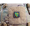 JTG Wappen Sachsen, 30mm Patch / JTG 3D Rubber Patch