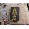 JTG Keep Calm and use your EDC Patch, signalyellow on black, JTG 3D Rubber Patch