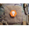 JTG Punisher “YOU ARE NOT ALONE” Patch, orange-white, Hexagon Patch, JTG 3D Rubber Patch