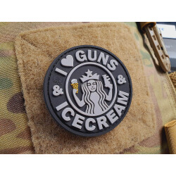 JTG Guns and Icecream Patch, swat, JTG 3D Rubber Patch