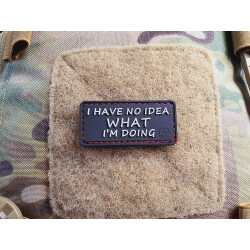 JTG No Idea What I´m Doing Patch, JTG 3D Rubber Patch
