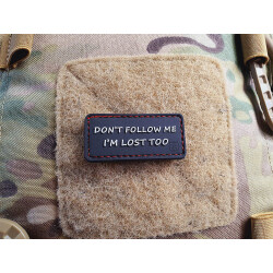 JTG I´m Lost Too Patch, JTG 3D Rubber Patch