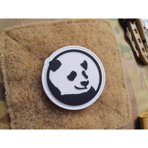 JTG Panda Silhouette Patch, JTG 3D Rubber Patch