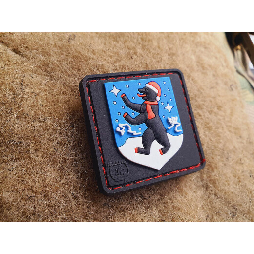 JTG Berlin Winter Christmas Patch, JTG 3D Rubber Patch
